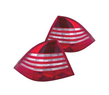 FEUX ARRIÈRE POUR MERCEDES CLASSE S W220 02-05 ROUGE CHROMÉ, Verzenden, Nieuw