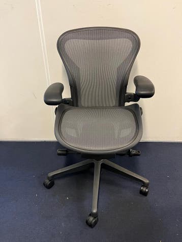 Herman Miller Aeron Maat A, Nieuwste Model (Remastered), Verzenden, Bureaustoel