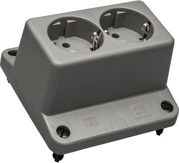 ABB 3640 Capot Avec Prises De Terre Doubles -, Bricolage & Construction, Électricité & Câbles, Verzenden