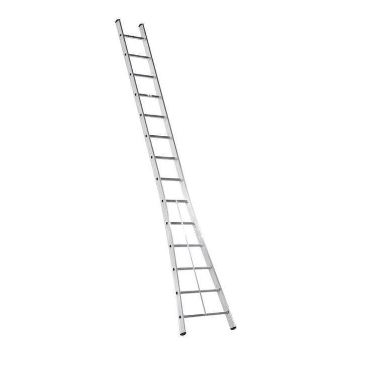 Altrex 1-delige ladder Kibo 1×14 sporten, Doe-het-zelf en Bouw, Ladders en Trappen, Ladder, Nieuw, 4 meter of meer, Ophalen of Verzenden