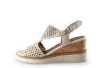 Tamaris Sandalen in maat 40 Beige, Tamaris, Verzenden, Beige, Sandalen of Muiltjes