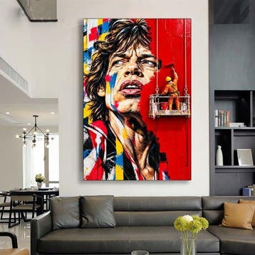 Jacon Art - Mick Jagger & Related - Paint It Red! - 1/7, Nieuw in verpakking