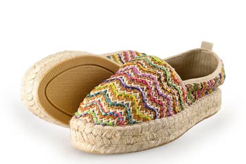 Colors of California Espadrilles in maat 39 Zwart, Kleding | Dames, Schoenen, Espadrilles, Verzenden, Zwart, Zo goed als nieuw