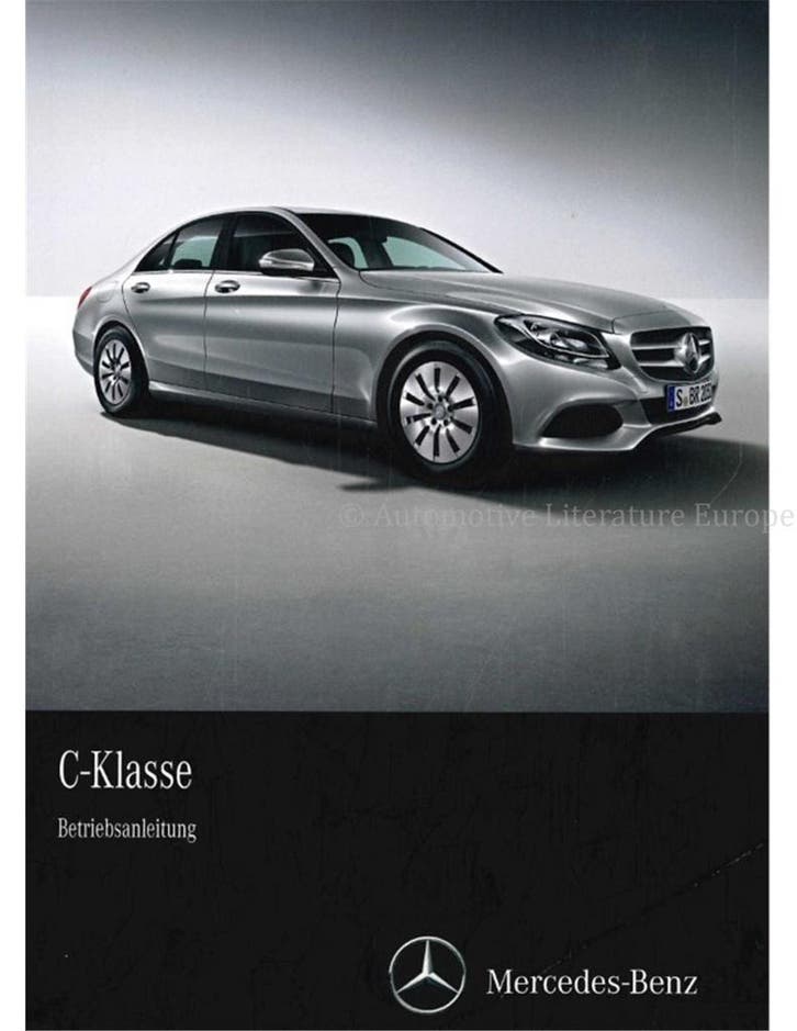 2013 MERCEDES BENZ C KLASSE INSTRUCTIEBOEKJE DUITS, Autos : Divers, Modes d'emploi & Notices d'utilisation
