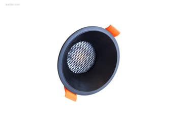 (100x) GU10 Inbouw armatuur zwart met lamphouder..., Nieuw