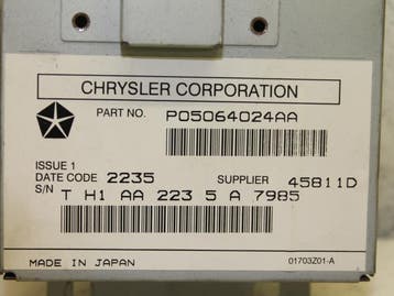 Radio module Chrysler 300 C O94988, Nieuw