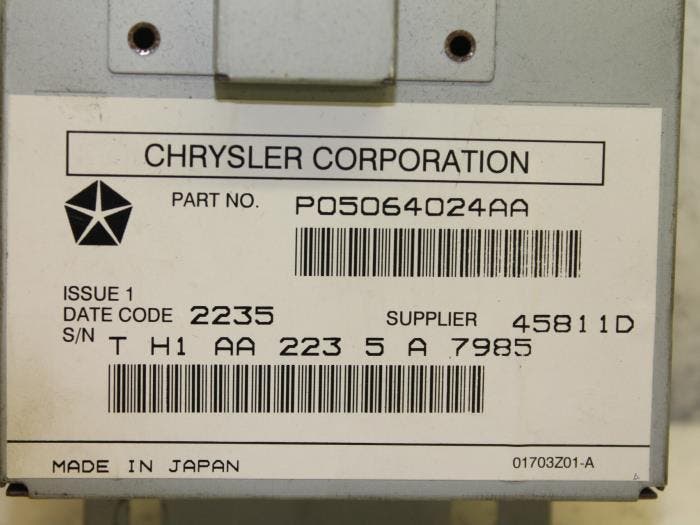 Radio module Chrysler 300 C O94988, Autos : Pièces & Accessoires, Électronique & Câbles