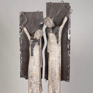 Karol Dusza (XX-XXI) - „Safed” 2 LARGE 183cm, 19kg, Antiek en Kunst