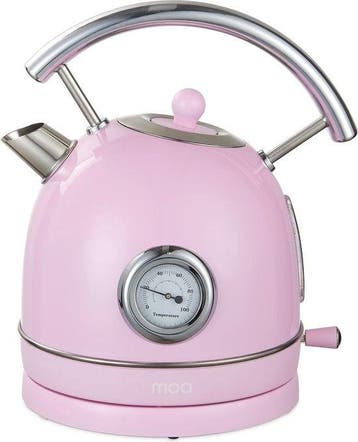 2dekans | MOA Waterkoker Retro - 1.8L - RVS - BPA vrij -, Ophalen of Verzenden, Nieuw
