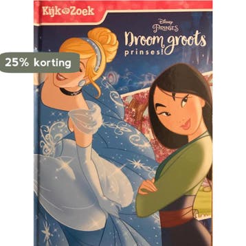 Disney Prinses  kijk- en zoekboek 9781503740525 Disney, Verzenden, Gelezen, Disney