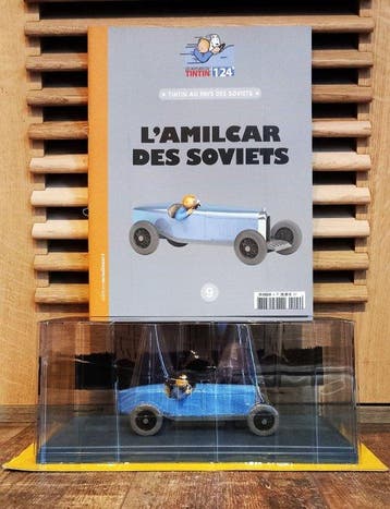 collection Hachette 1/24 - Modelauto - N°9 - LAmilcar des, Nieuw