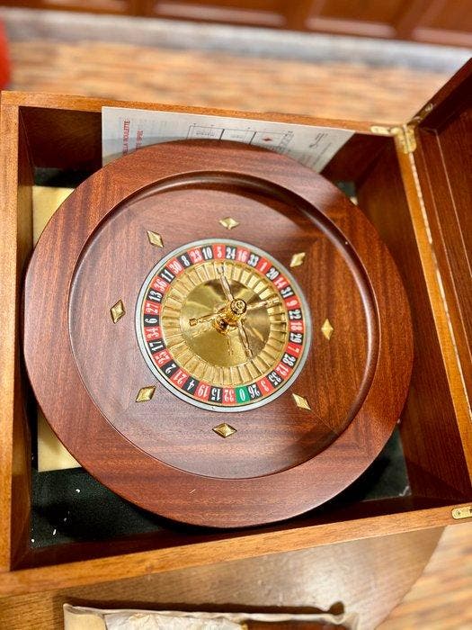 Bordspel - Hout, verguld metaal, Antiek en Kunst, Antiek | Overige Antiek