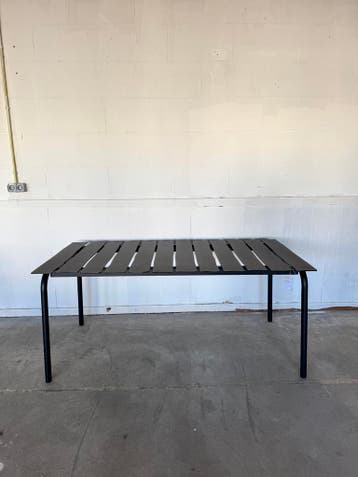 Serax X Maarten Baas Tuintafel L Black Aligned, Tuin en Terras, Tuintafels, Verzenden, Gebruikt