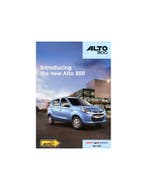 2014 MARUTI SUZUKI ALTO 800 BROCHURE ENGELS, Nieuw