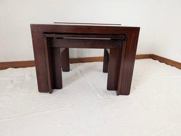 Cassina - Afra Scarpa, Tobia Scarpa - Set bijzettafels (3) -
