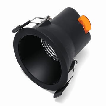 LED INBOUWSPOT MIRACLE 9W DIM ZWART, Huis en Inrichting, Lampen | Spots, Verzenden, Nieuw