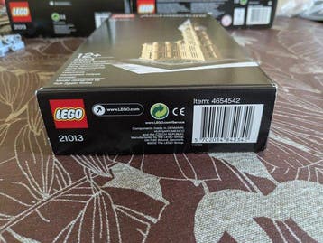 Lego Set - 21013 - Architecture - Big Ben, Nieuw