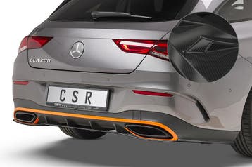 Achterskirt voor Mercedes Benz CLA X118 AMG-Line HA254-C, Verzenden