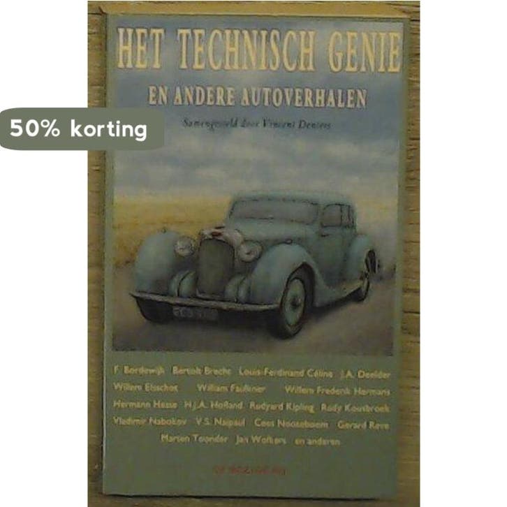 TECHNISCH GENIE 9789023433743 DENTERS, Boeken, Romans, Gelezen, Verzenden