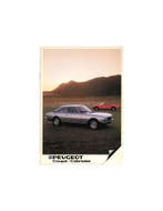 1983 PEUGEOT 504 COUPÉ | CABRIOLET BROCHURE NEDERLANDS, Nieuw