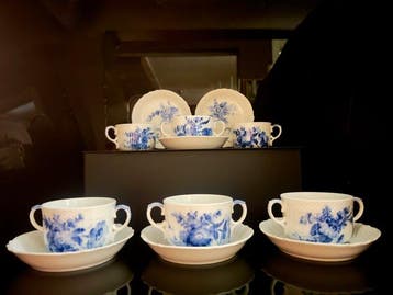 Royal Copenhagen - Frantz Heinrich Müller - Service de table, Antiek en Kunst