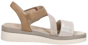 Tamaris Comfort Sandalen Plat Sandalen Plat - Beige - Maa..., Verzenden