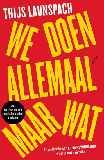 We doen allemaal maar wat (Nieuw), Boeken, Verzenden, Nieuw