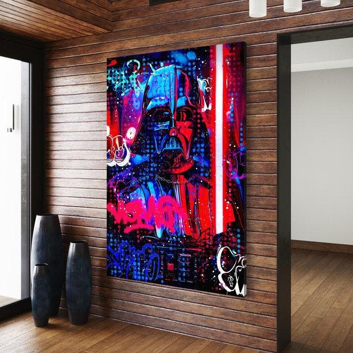 Moabit - Super Street Vader, Neon Red, Antiek en Kunst, Kunst | Designobjecten