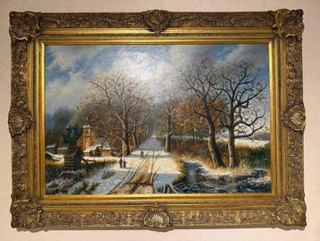 V. Tilham (XX) - Winter landschape