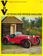 1973 VETERAN AND VINTAGE MAGAZINE 6 ENGELS, Ophalen of Verzenden