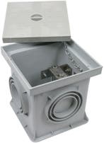 Dehn UF Test Joint Box Plastic FL40 197x197x204mm - 549050, Bricolage & Construction, Verzenden