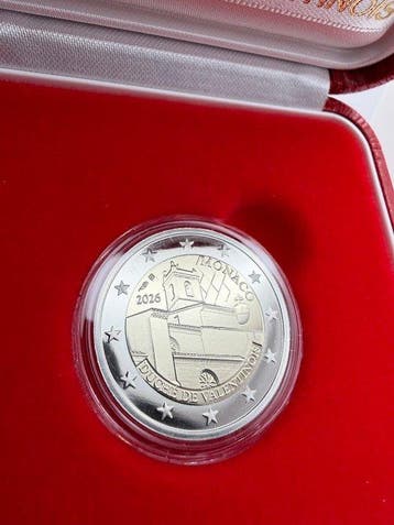Monaco. 2 Euro 2026 Duche de Valentinois Proof (Sans prix
