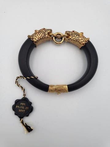 Franklin Mint - Hertogin van Windsor Panter-armband –