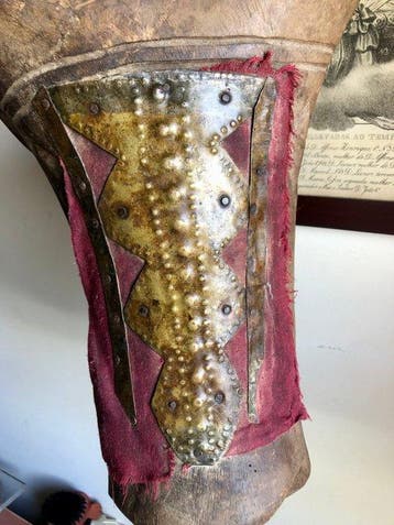 Tribale vintage masker uit Mali, Bambara; houten Afrikaans