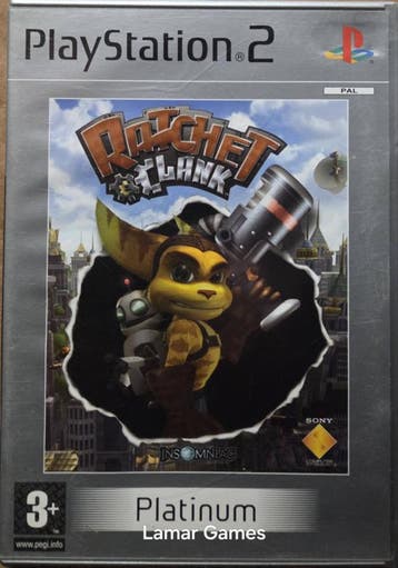 Ratchet and Clank platinum (PS2 Used Game), Ophalen of Verzenden