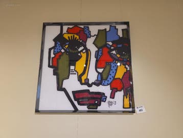 Hedendaagse abstracte kunstwerken in plexiglas..., Boeken, Nieuw