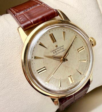 Zenith - Chronometer 18K GOLD - Heren - 1954