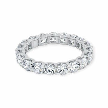 Bague déternité - 14 carats Or blanc - 3.30ct. tw. Diamant