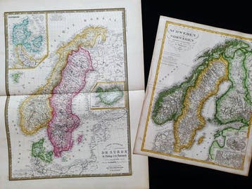 Europa - [LOT van 2] - Noord-Europa / Noorwegen / Zweden /, Livres