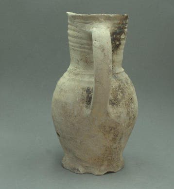 Medieval pottery French Jug - 23.2 cm