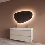 Badmeubelset BWS Riga Met Lako Wastafel Wit 120 cm Kasjmier, Ophalen of Verzenden, Nieuw, Bad