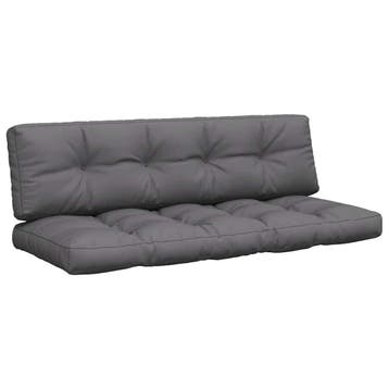 Coussins palette anthracite, seconde chance, -64% de remise, Verzenden