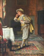 Francis Sydney Muschamp R.B.A. (1851-1929) - A young man