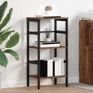 vidaXL Boekenplank Oud Hout 40 x 29.5 x 115 cm Bewerkt hout, Verzenden