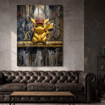 FRIDA (1982) - Pop Art Luxury XXL - PIKACHU in Louis, Nieuw