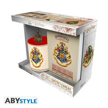 Harry Potter Hogwarts Gift Set (Sleutelhanger, Mok & Noteboo, Verzamelen, Ophalen of Verzenden, Nieuw