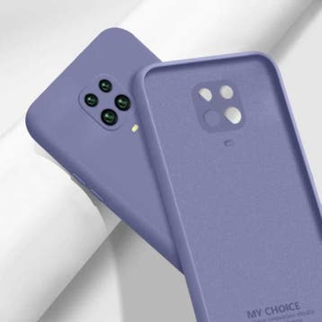 Xiaomi Redmi Note 8 Square Silicone Hoesje - Zachte Matte, Verzenden, Nieuw