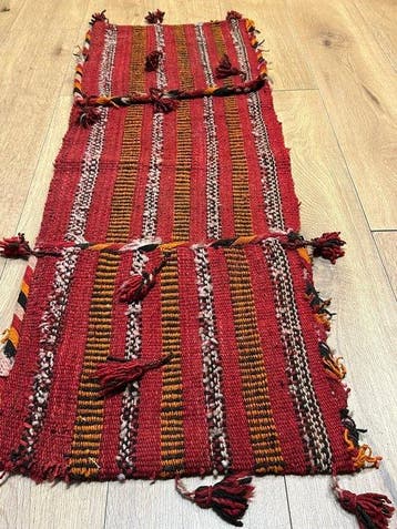 Magnifique kilim berbère tissé à la main avec motif à, Nieuw