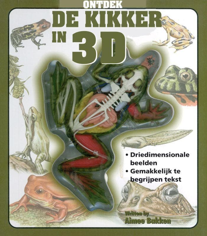 Ontdek de kikker in 3D 9789085530220 A. Bakken, Livres, Loisirs & Temps libre, Envoi