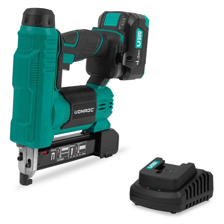 Accu nagelpistool 20V –4.0Ah - Incl. spijkers en nieten |, Bricolage & Construction, Outillage | Outillage à main, Envoi